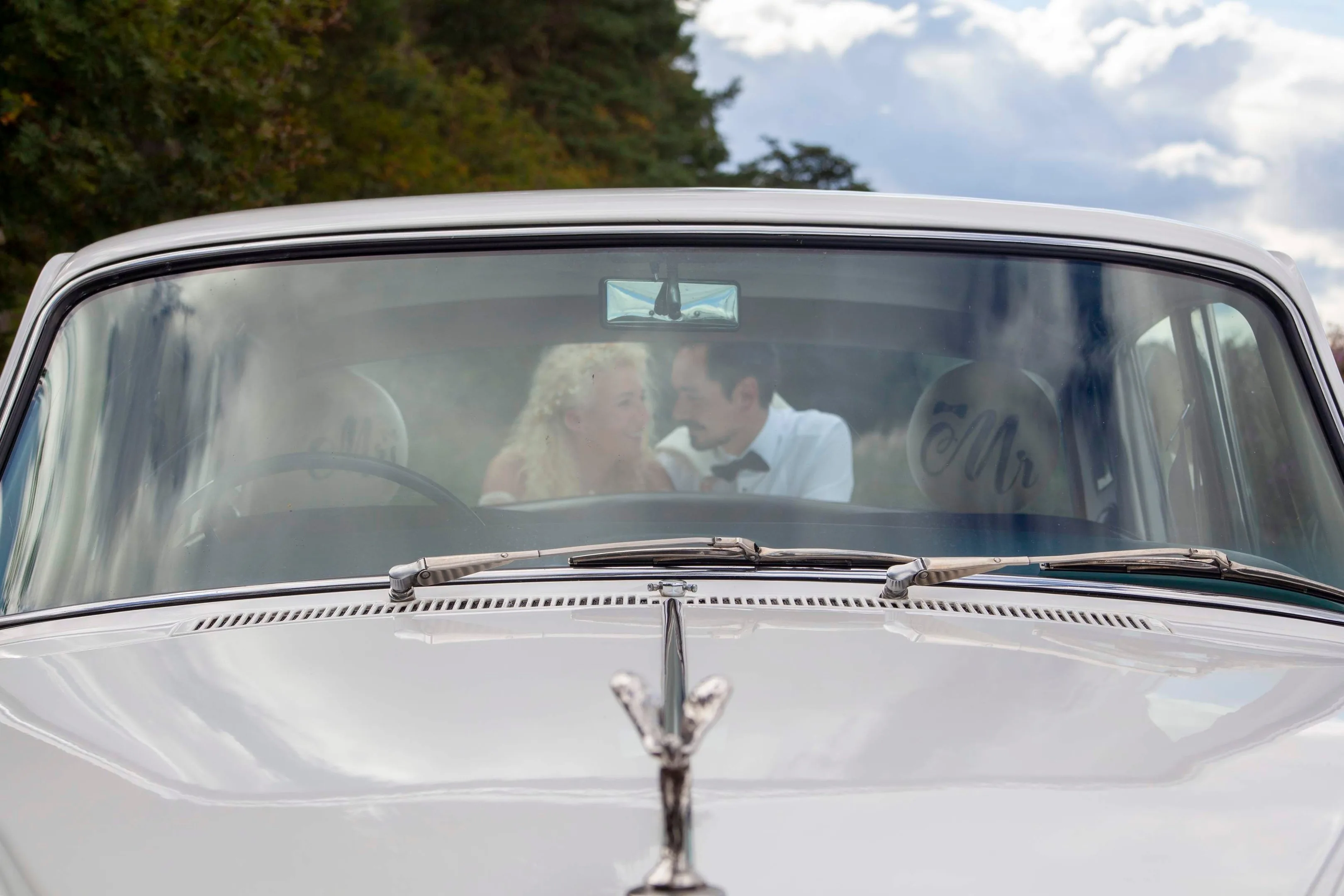 Bride and groom portrait, Aberdeen