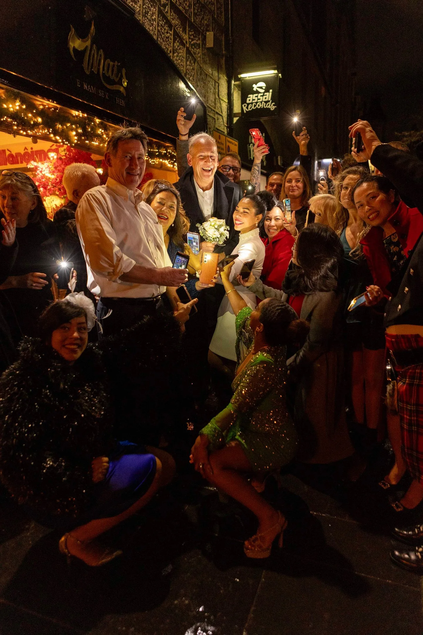 Wedding celebration portrait, Aberdeen